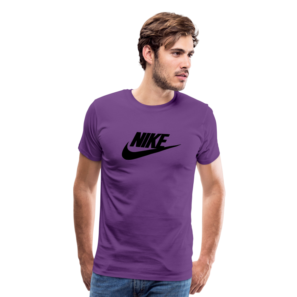 nike Men's Premium T-Shirt - purple