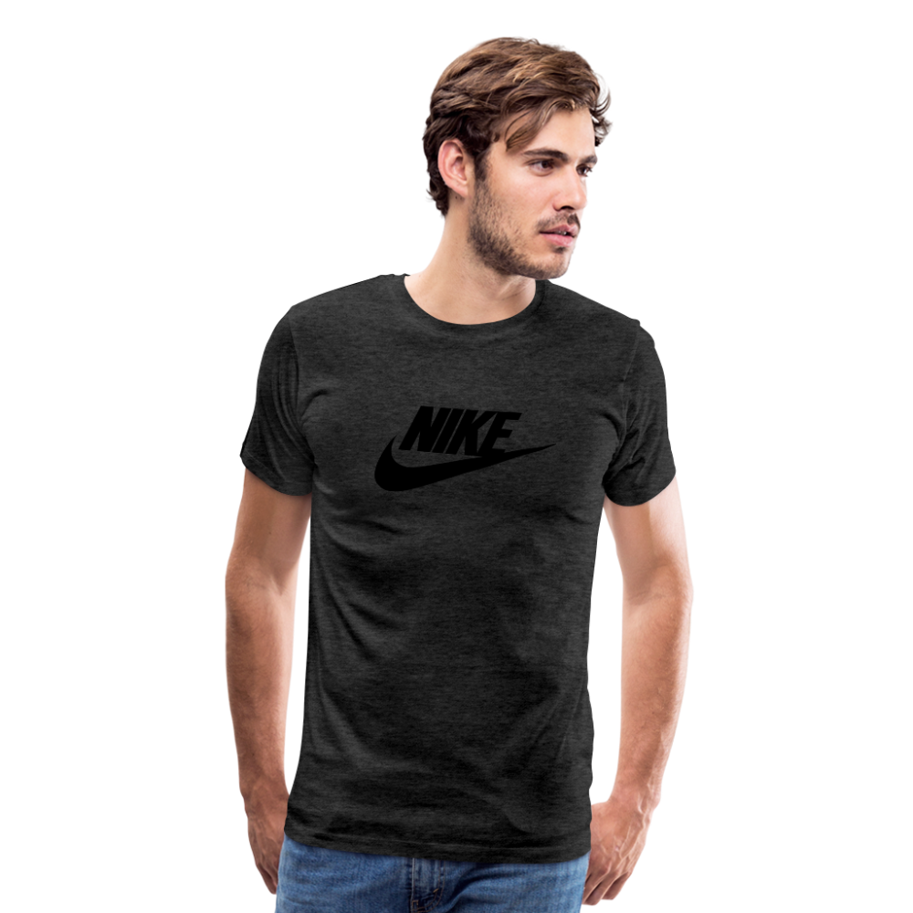 nike Men's Premium T-Shirt - charcoal gray